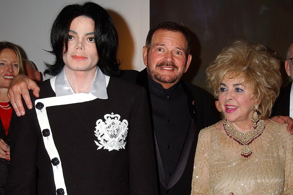 Dr. Klein (center) treated Jackson and a slew of other A-list stars, including Elizabeth Taylor. The trio are pictured together in 2002. 