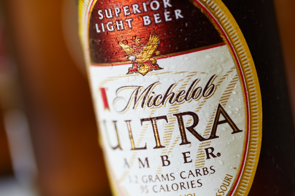 Michelob Ultra is a light beer brewed by Import Craft Specialty Brands Inc.