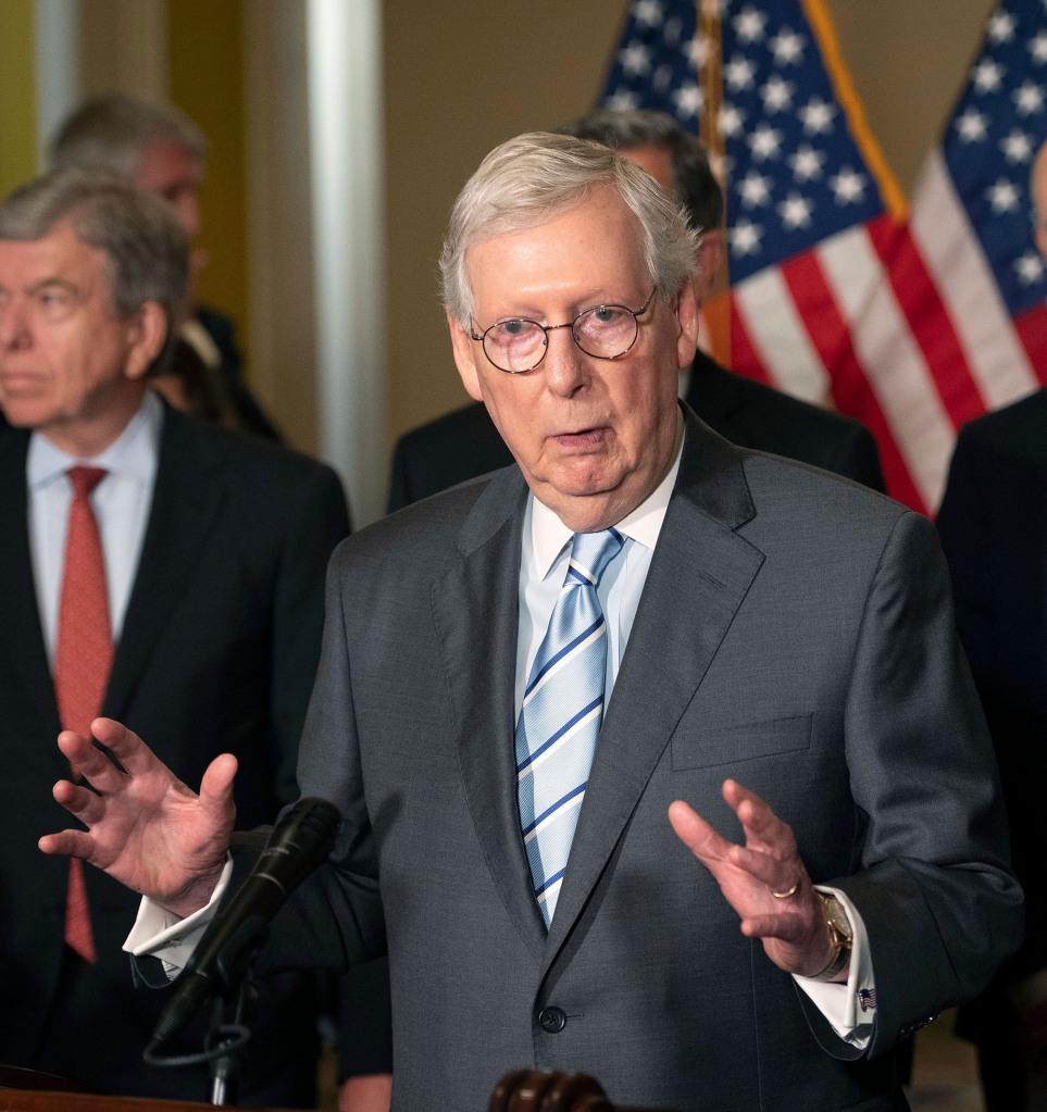 Senate Minority Leader Mitch McConnell said that Biden and Democrats are "out of touch" on inflation.