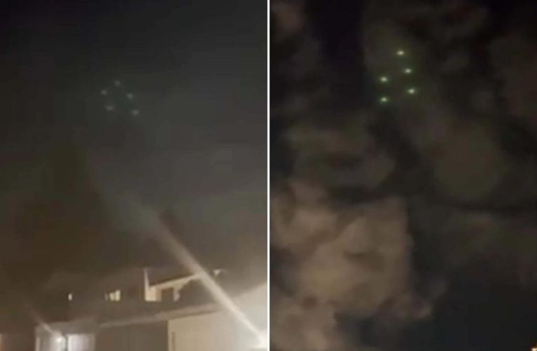 UFO sighting or drones? Strange lights captured in Texas sky