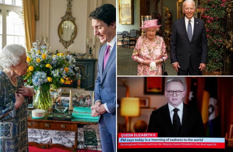 World leaders react to Queen Elizabeth’s death