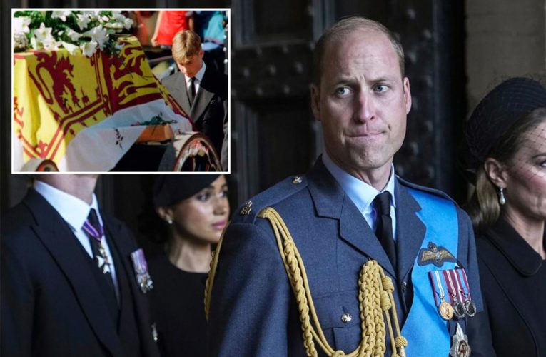 Prince William says Queen’s funeral reminds him of mom Diana’s