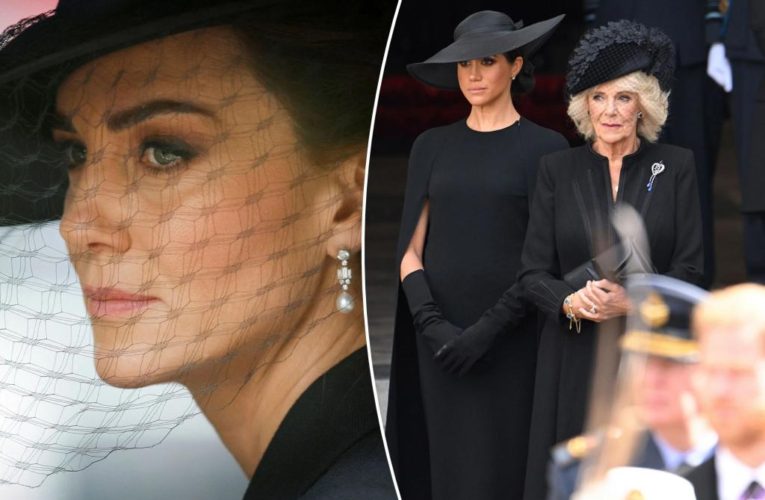 The fashion homages worn by royals at Queen Elizabeth’s funeral
