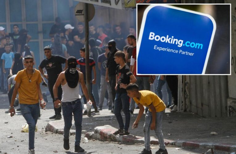 Booking.com will begin adding danger warnings to West Bank listings
