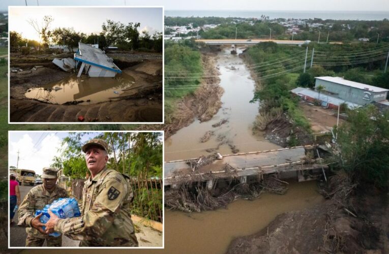 Parts of Puerto Rico inaccessible days after Hurricane Fiona