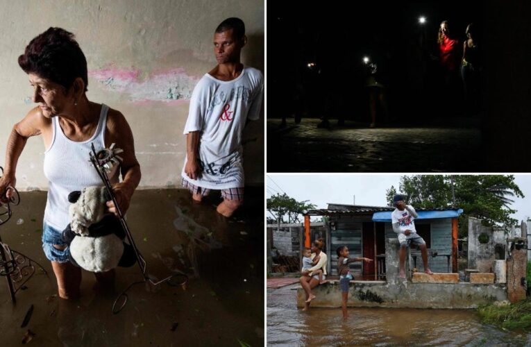 Cuba in the dark after Hurricane Ian knocks out power grid