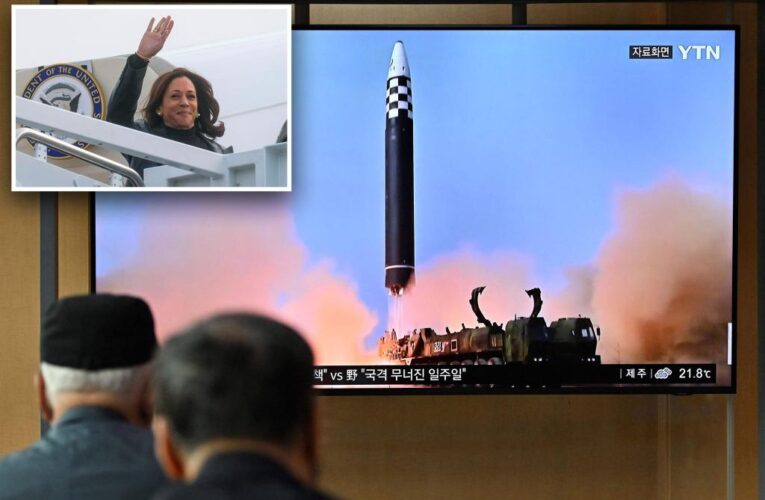 North Korea launches missile ahead of Harris’ Seoul visit