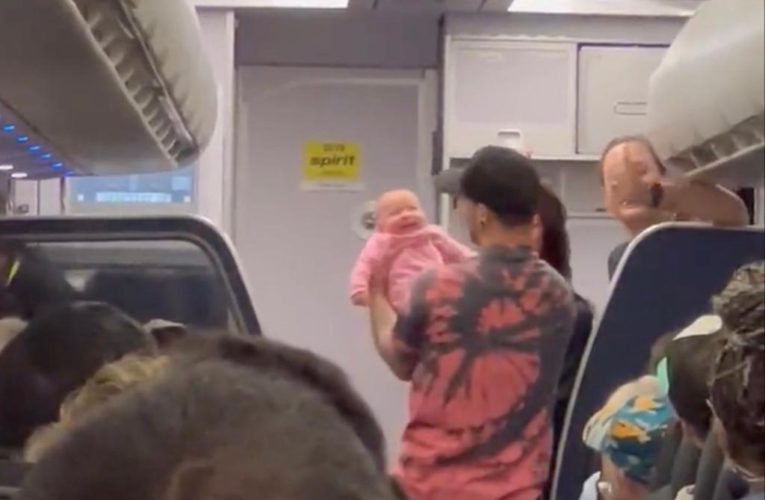 ‘Heroic’ nurse saves baby who stopped breathing on Spirit Airlines flight