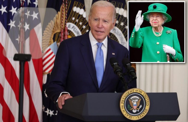 President Biden formally accepts invite to Queen Elizabeth’s funeral