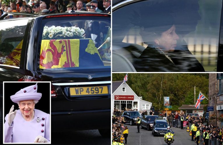 Queen Elizabeth II’s body leaves Balmoral, embarks on tour of Scotland and England