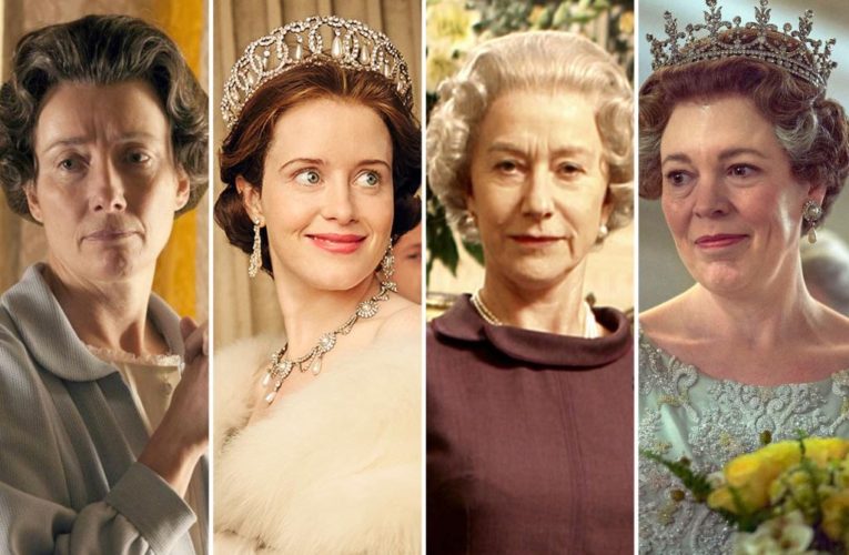 All the actresses who played Queen Elizabeth II on screen
