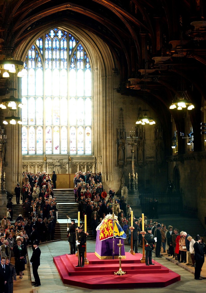 The Queen mother's funeral.