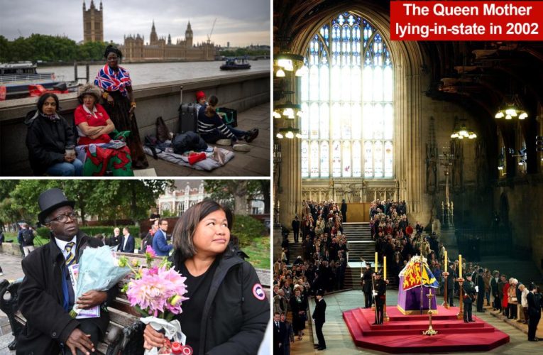 Mourners will wait ‘up to 30 hours’ to see Queen Elizabeth’s coffin