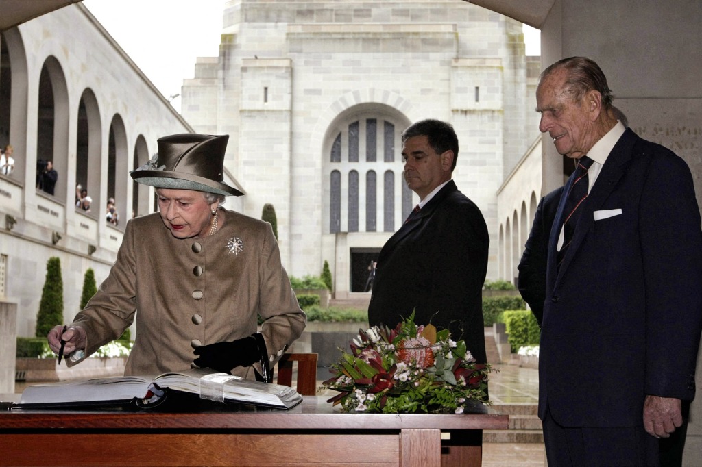 The Queen was the head of state in Australia for 70 years. She visited the country 16 times. She is pictured during her last visit in 2011. 