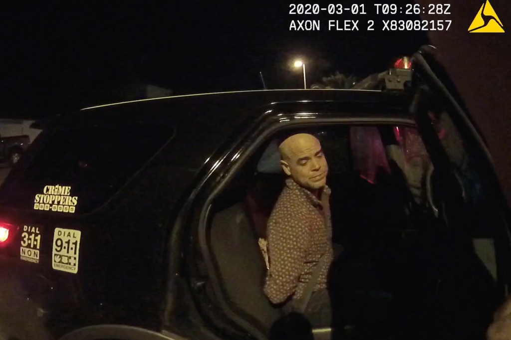 Las Vegas cops release new videos of Clark County public administrator Robert Telles’ 2020 domestic violence arrest