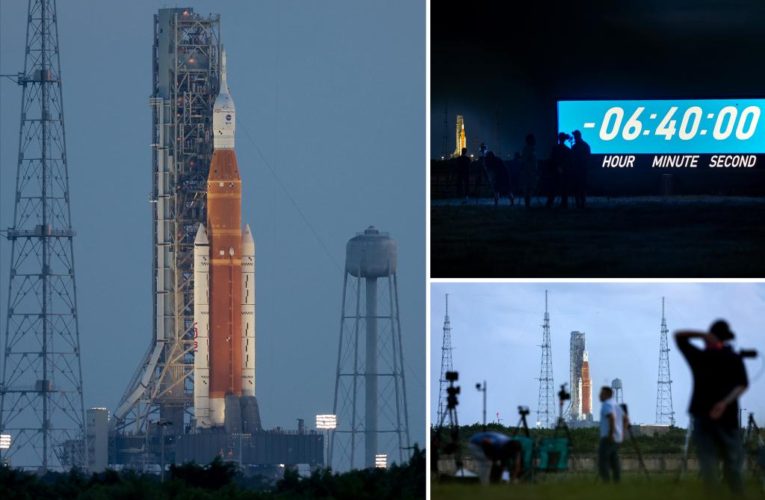 NASA rocket launch plagued by technical troubles