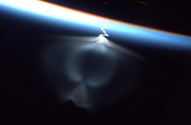 Astronaut captures ‘space angel’ photo from while orbiting Earth