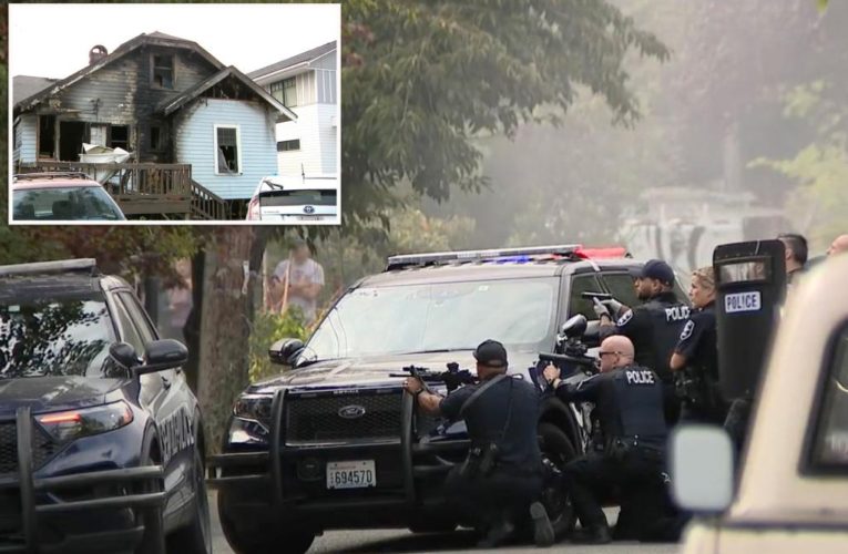 Seattle police officers injured in house fire that left one victim, suspect dead