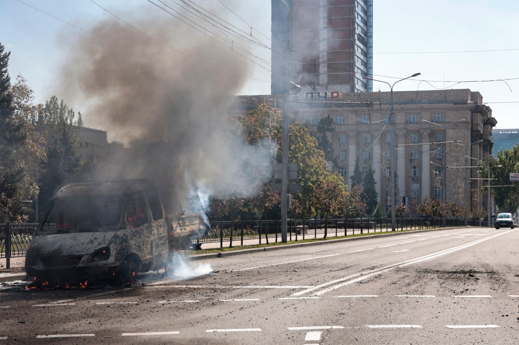 Russian bombings also killed four medics and injured two patients during the evacuation of a psychiatric hospital in the Kharkiv region in the city of Strelecha.