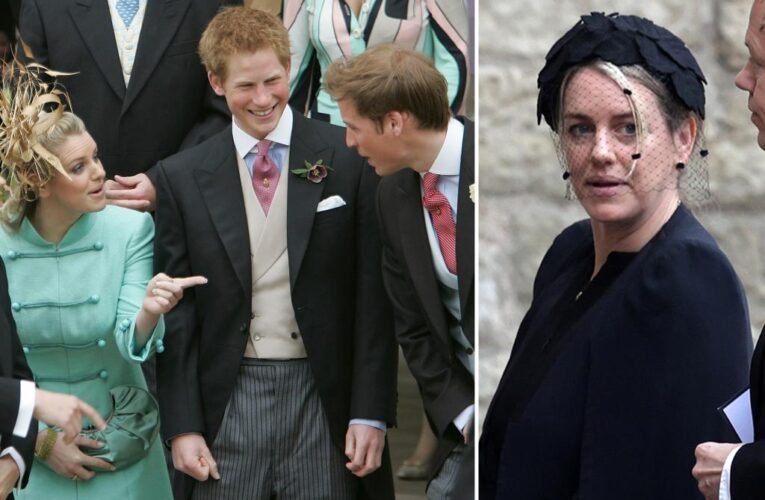 William and Harry’s hidden step-siblings joined royals at Queen’s funeral