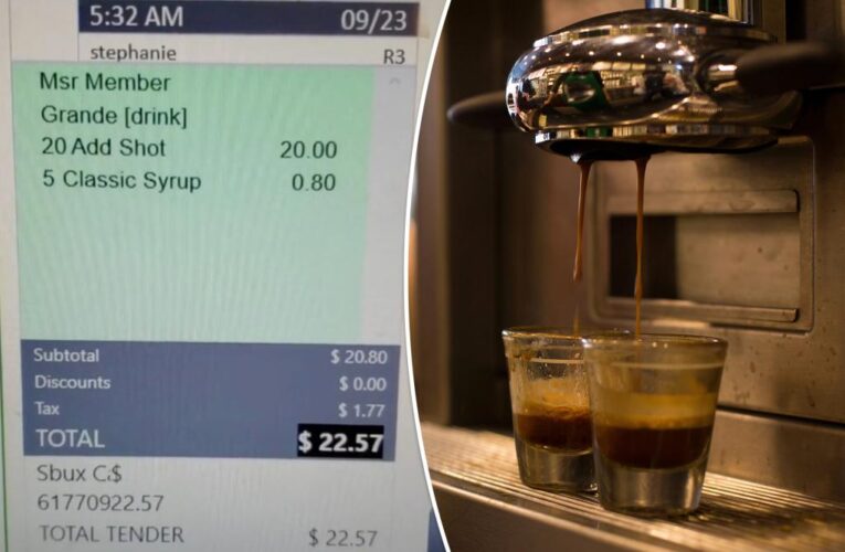 Starbucks barista in shock over daily crazy espresso order
