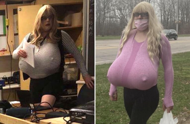 Canadian school backs trans teacher with giant prosthetic breasts