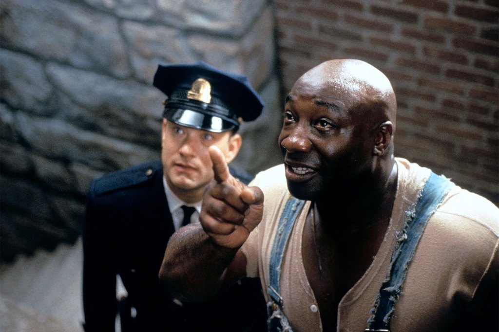 Tom Hanks and Michael Clarke Duncan in "The Green Mile."
