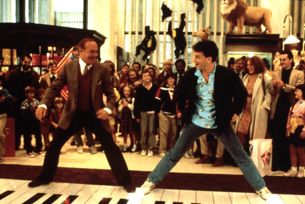 Robert Loggia and Tom Hanks in the 1988 film, "Big"
