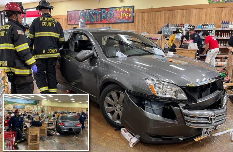 Elderly driver accelerates into California Trader Joe’s, injuring 8