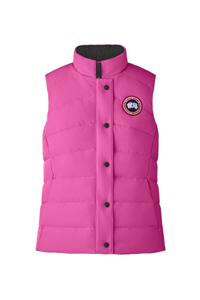 A pink freestyle vest.