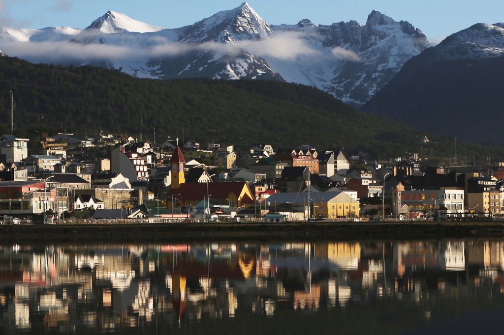 Ushuaia is situated along the southern edge of Tierra del Fuego, in the Patagonia region, and is commonly known as the 'southernmost city in the world'.