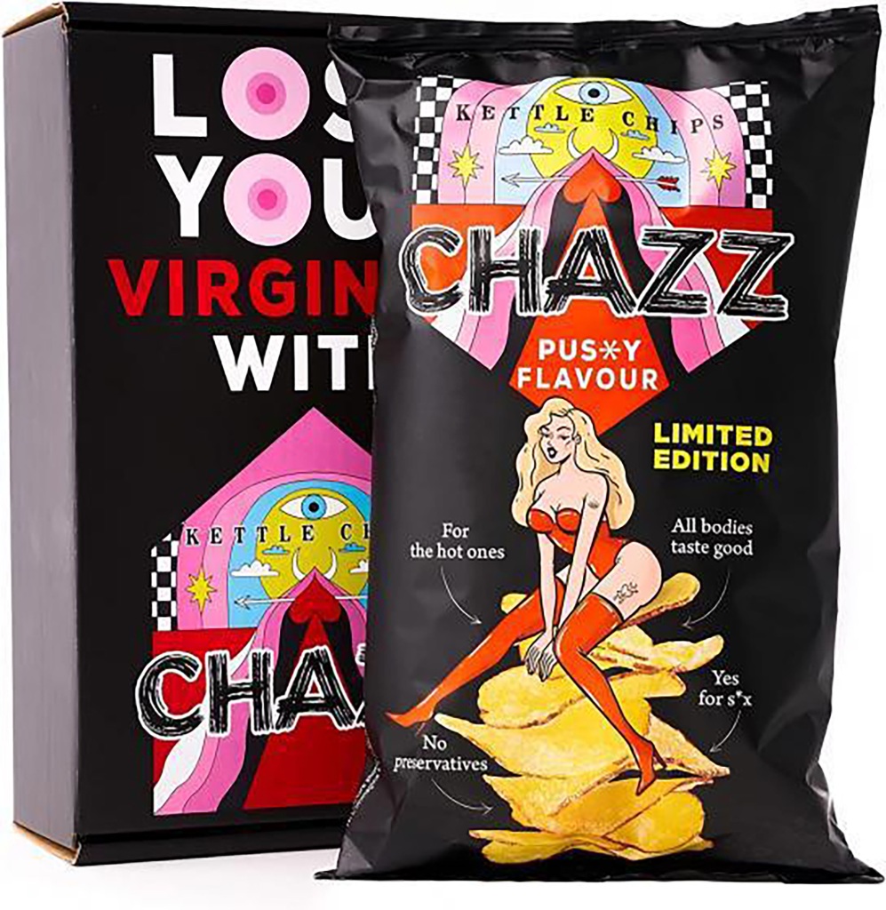 "After tasting it, you will remember your wildest love adventures, your first real love, and maybe even lose your oral virginity," Chazz writes on their site.