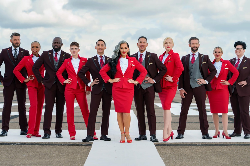 Effective immediately, all Virgin Atlantic crew members will be allowed to choose whether to wear the carrier's red or burgundy uniforms. 