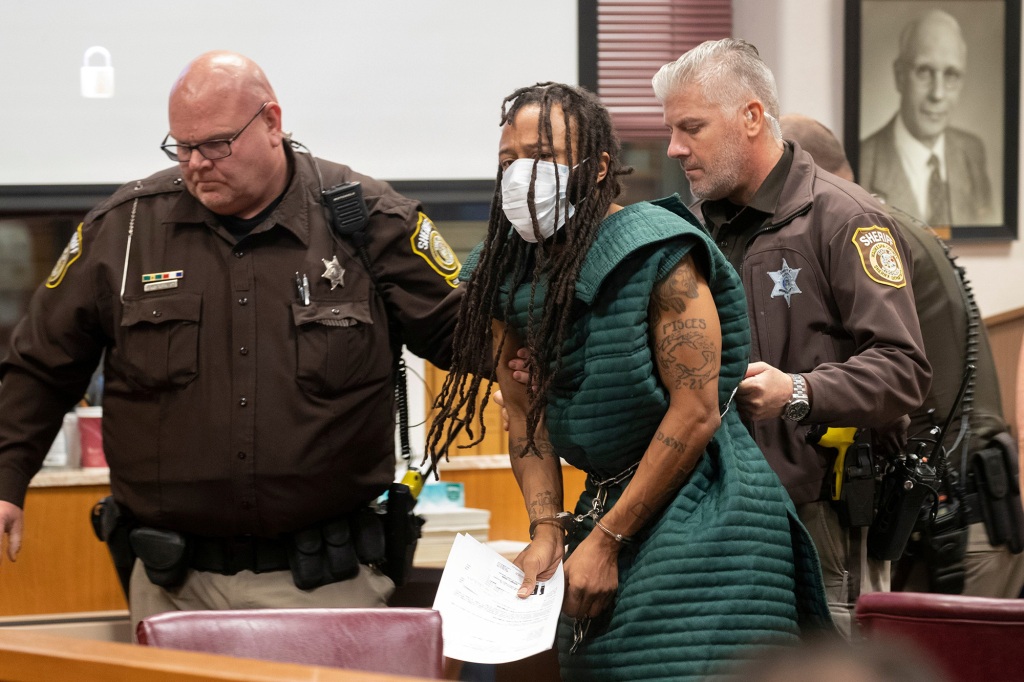 Darrell Brooks in court