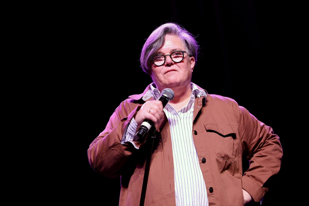 Rosie O'Donnell performs onstage during FRIENDLY HOUSE LA Comedy Benefit, hosted by Rosie O'Donnell, at The Fonda Theatre on July 16, 2022 in Los Angeles, California.
