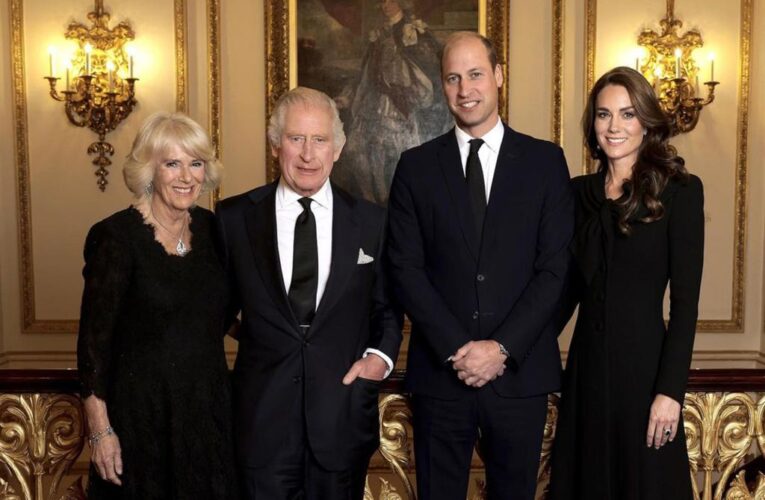 Royal family releases new photo of King Charles, Camila, William and Kate