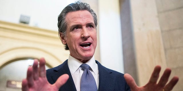 Democrat Gov. Gavin Newsom of California has been speculated about as a possible presidential candidate in 2024.