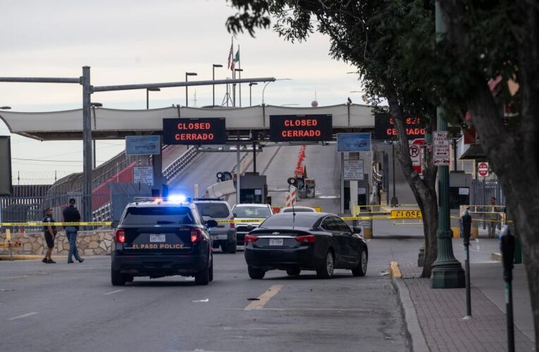 Security guard shoots man assaulting woman near El Paso bridge