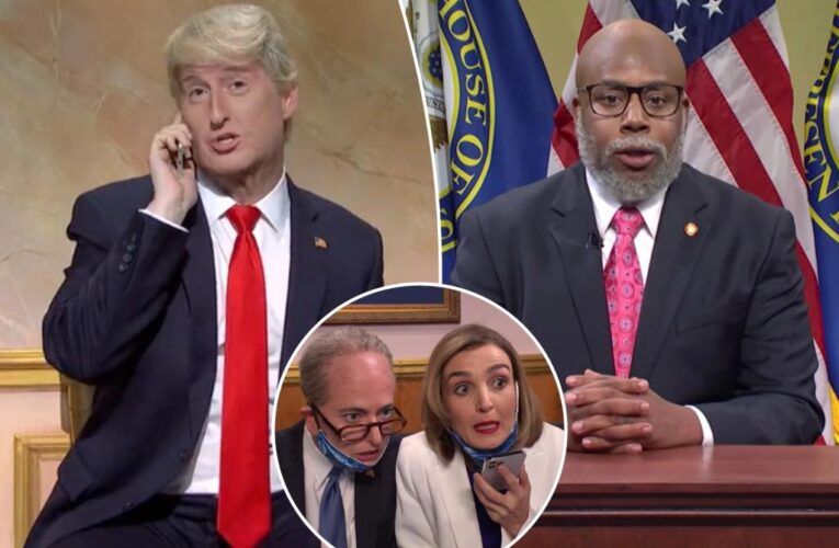 ‘SNL’ takes aim at Trump, Jan. 6 committee in cold open