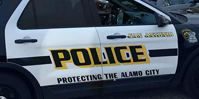 San Antonio Police Department vehicle