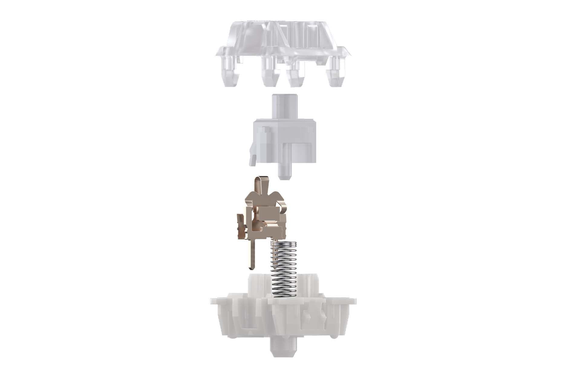 Diagram of MX Ergo Clear switch.