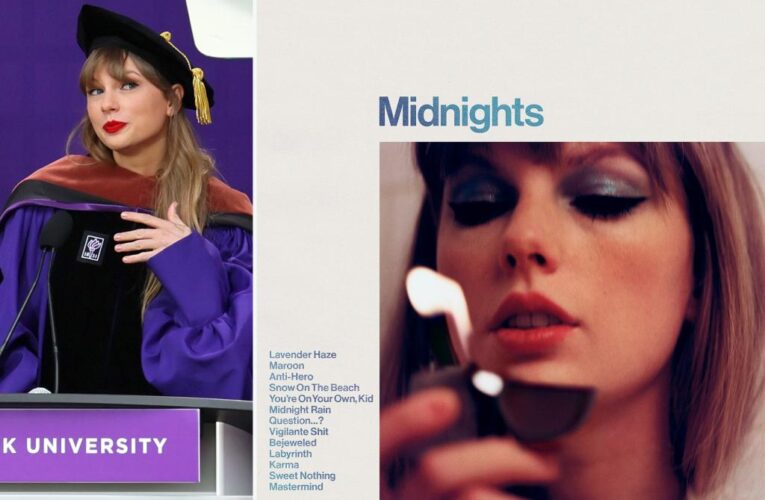 Taylor Swift teased ‘Midnights’ lyrics in NYU speech