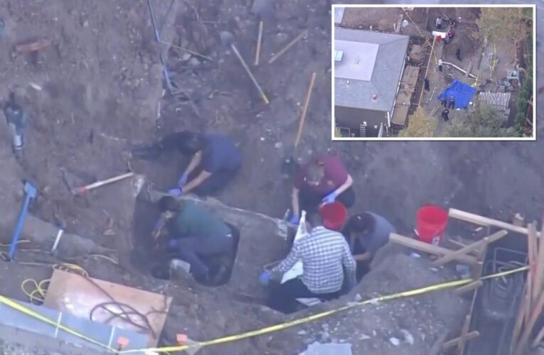 Landscapers find car buried in yard of Silicon Valley home