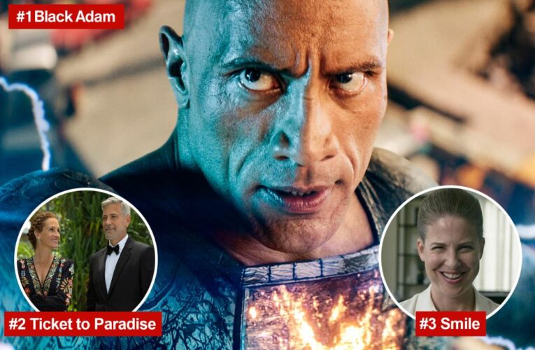 Dwayne Johnson rocks theaters with ‘Black Adam,’ taking in over $26M at box office