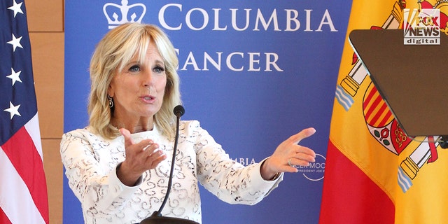 First Lady Dr. Jill Biden speaks at Columbia Medical Center School of Nursing, September 21. 2022  