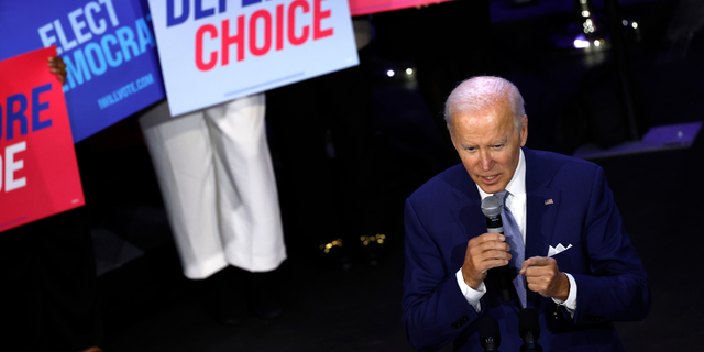 With three weeks until election day, in his remarks, President Biden highlighted issues pertaining to women’s reproductive health and promised to codify access to abortion.