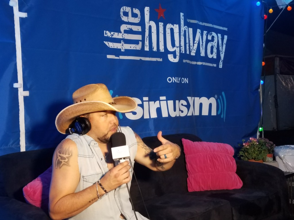 Country superstar Jason Aldean sat down with SiriusXM hosts for an interview and a Facebook Live just before his performance at the Route 91 Harvest Festival on Oct. 1, 2017.