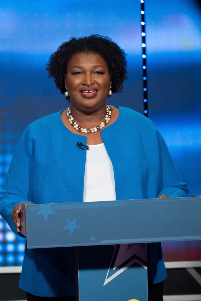 Democratic challenger Stacey Abrams