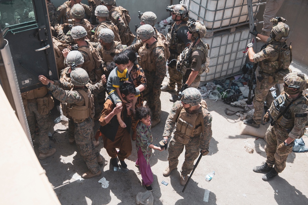 US marines in Afghanistan 