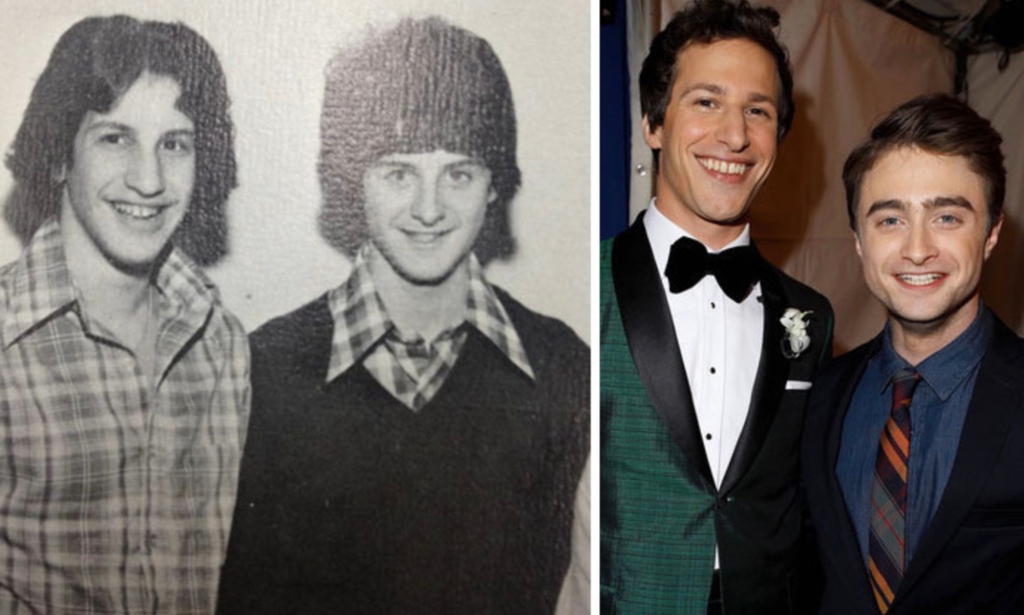 Both Andy Samberg and Daniel Radcliffe have lookalikes from the 1970s.
